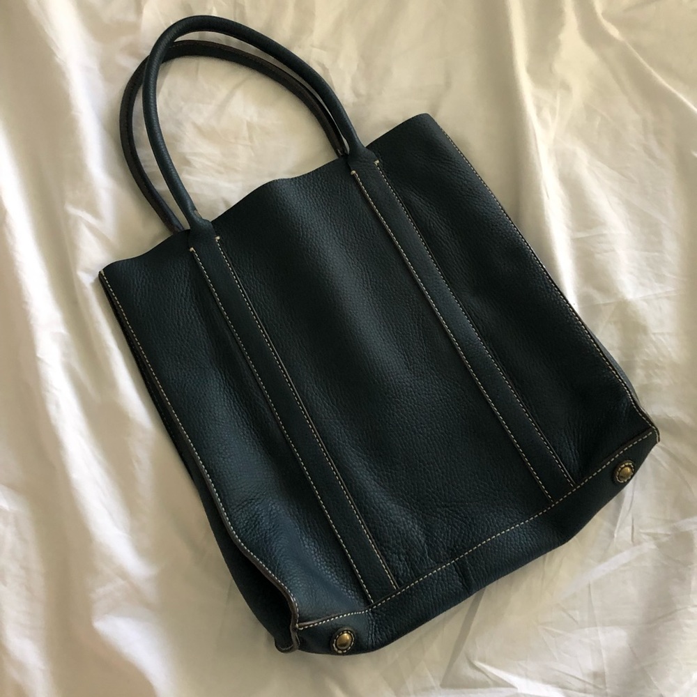 J. Crew leather bag - Picture 1 of 8